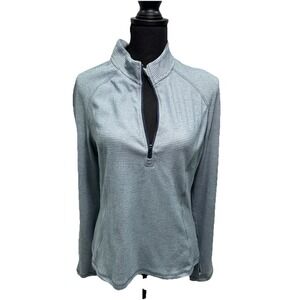 Avalanche Sweater Women's Size Large 1/2 Zip Pullover Brushed Knit Athletic NWT